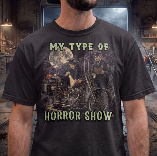 Custom Bike Horror Show – Oversized T-Shirt