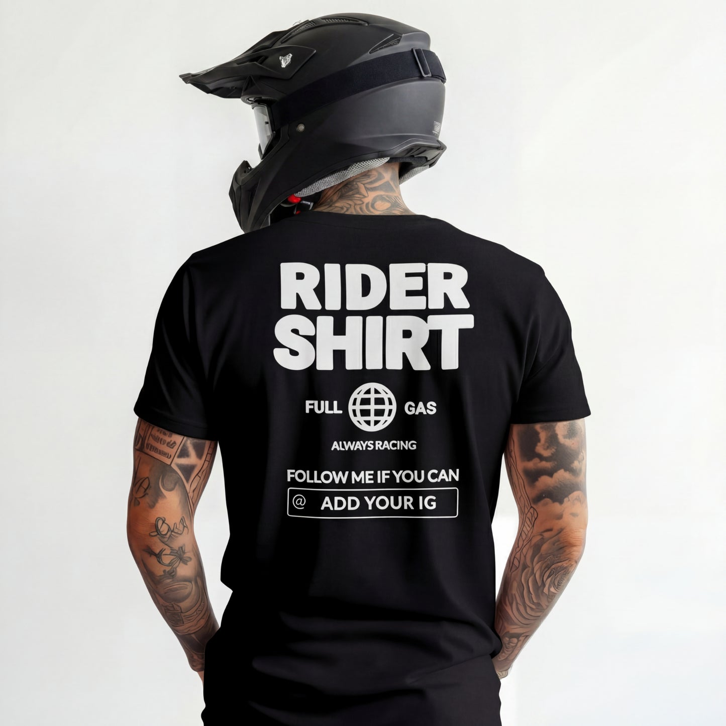 Rider Shirt – dein Name. dein Style. personalisiert