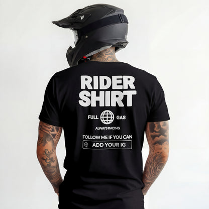 Rider Shirt – dein Name. dein Style. personalisiert